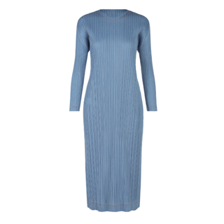 PLEATS PLEASE ISSEY MIYAKE(ワンピース ・ ブルー・ネイビー PLEATS PLEASE ISSEY MIYAKE(ワンピース ・ ブルー・ネイビー