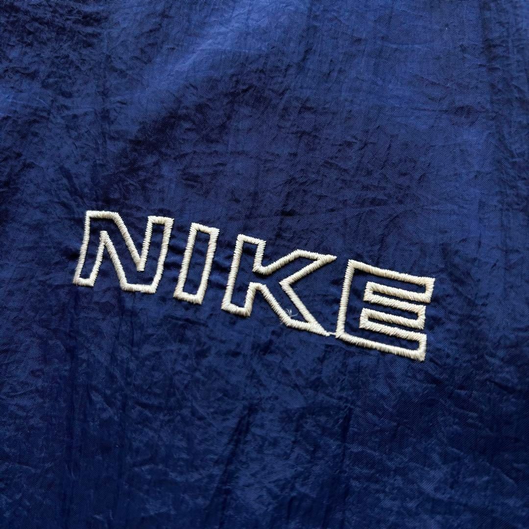 NIKE - 白タグ ナイキ ハーフジップ ナイロンプルオーバー NIKE - 白タグ ナイキ ハーフジップ ナイロンプルオーバー
