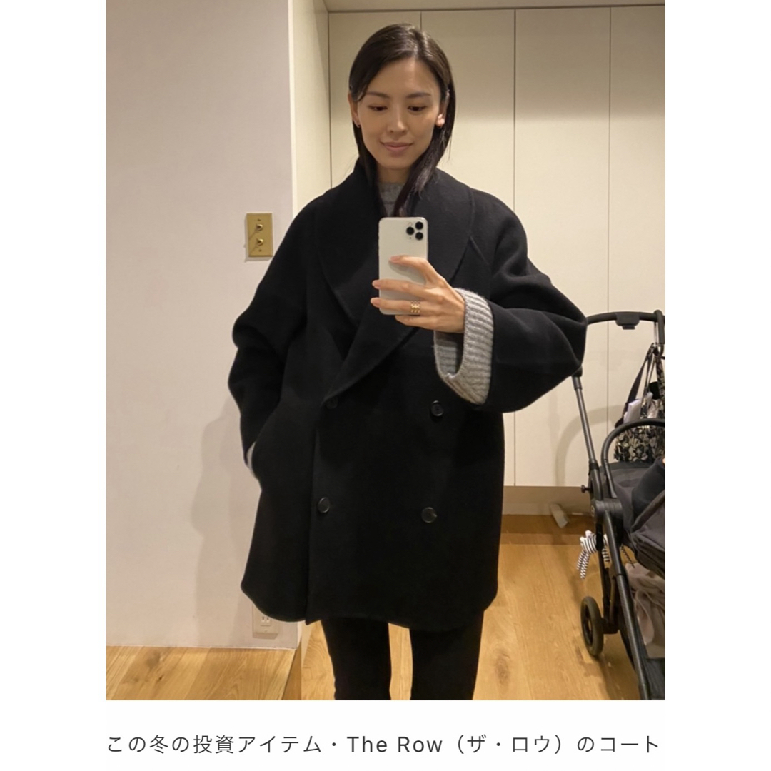 THE ROW - THE ROW POLLI JACKET ロンハーマン別注カラー 濃紺の THE ROW - THE ROW POLLI JACKET ロンハーマン別注カラー 濃紺の