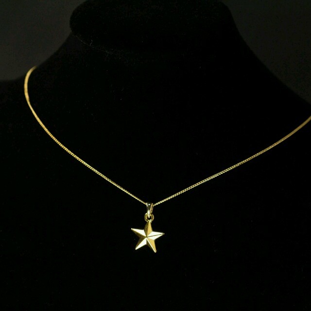 Ron Herman(ロンハーマン)の本ロジウム加工 gold & sliver   スターネックレス メンズのアクセサリー(ネックレス)の商品写真