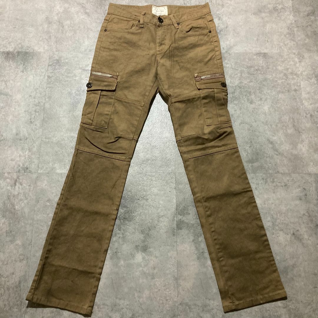 LOLITAJEANS(ロリータジーンズ)の【LOLITA JEANS】ロリータジーンズ ウォッシュ加工 カーゴカラーパンツ メンズのパンツ(ワークパンツ/カーゴパンツ)の商品写真