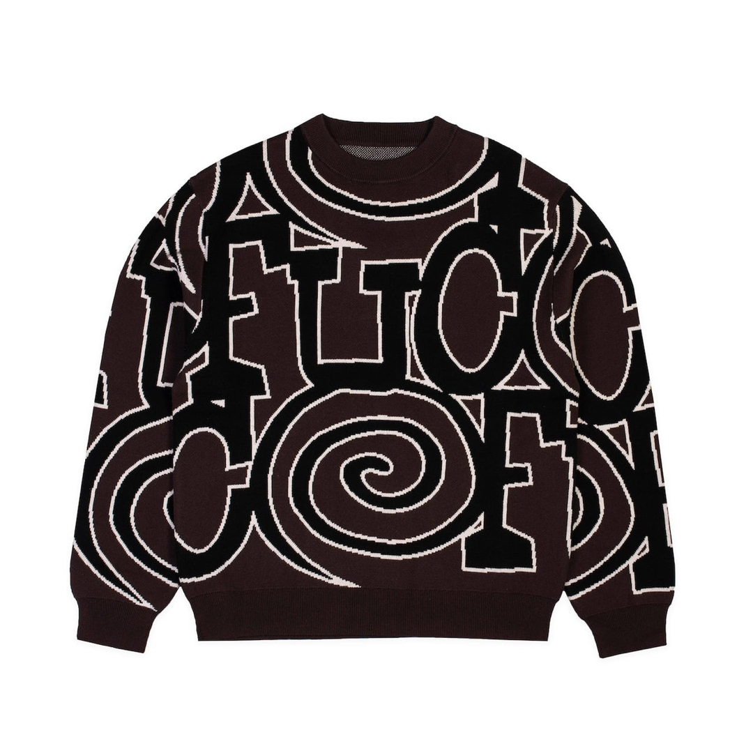 SOL x FUC All around Knit Sweater(Brown) ニット/セーター SOL x FUC All around Knit Sweater(Brown) ニット/セーター