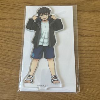 キメツノヤイバ(鬼滅の刃)の鬼滅の刃 アクリルスタンド ローソン 限定 嘴平伊之助(キャラクターグッズ)