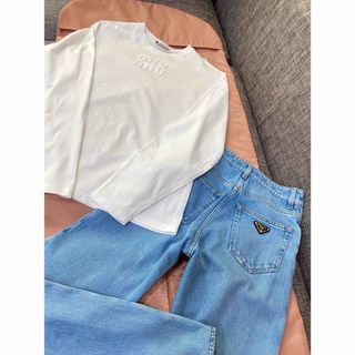 MIU MIU(Tシャツ(長袖/七分))のフリマアイテム一覧 MIU MIU(Tシャツ(長袖/七分))のフリマアイテム一覧