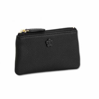 MARY QUANT - マリークワント マルチコインケース ブラック 牛革 MARY QUANT - マリークワント マルチコインケース ブラック 牛革