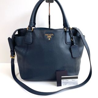 PRADA - 【美品】プラダ 2way トートバッグ 肩かけ ショルダー PRADA - 【美品】プラダ 2way トートバッグ 肩かけ ショルダー