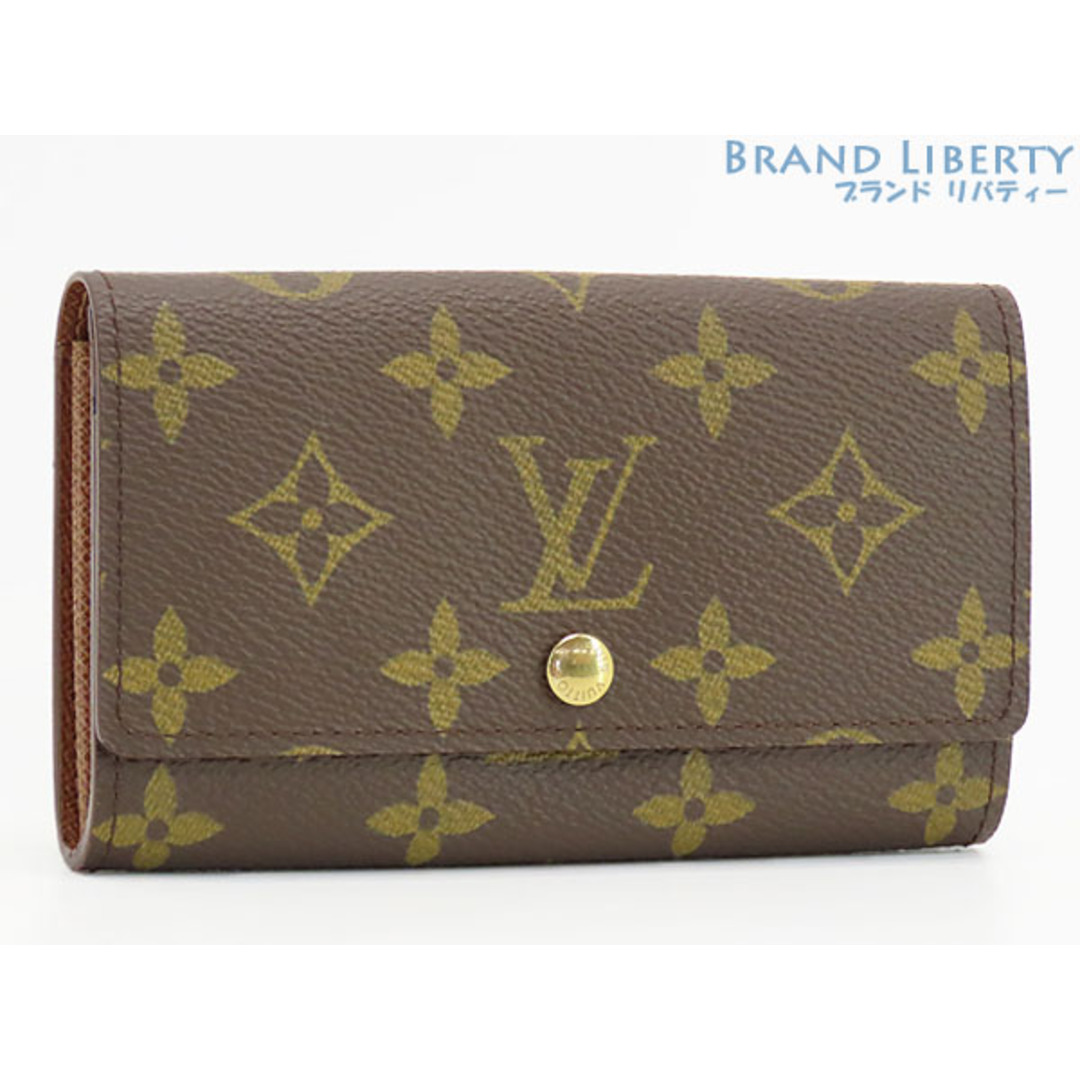 LOUIS VUITTON - 未使用 ルイヴィトン モノグラム ポルトモネ ジップ  二つ折り財布 コインケース 小銭入れ コンパクト財布 ダークブラウン M61735