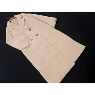 新品 HOLIDAY ホリデー 中綿 ロング コート sizeF/ベージュ ◇■ レディース(ロングコート)