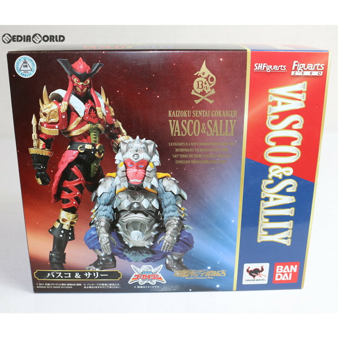 BANDAI(バンダイ)の魂ウェブ商店限定 S.H.Figuarts(フィギュアーツ) バスコ&サリー 海賊戦隊ゴーカイジャー 完成品 可動フィギュア バンダイ エンタメ/ホビーのフィギュア(特撮)の商品写真