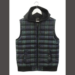 POLO RALPH LAUREN(ダウンベスト ・ グリーン・カーキ/緑色系 POLO RALPH LAUREN(ダウンベスト ・ グリーン・カーキ/緑色系