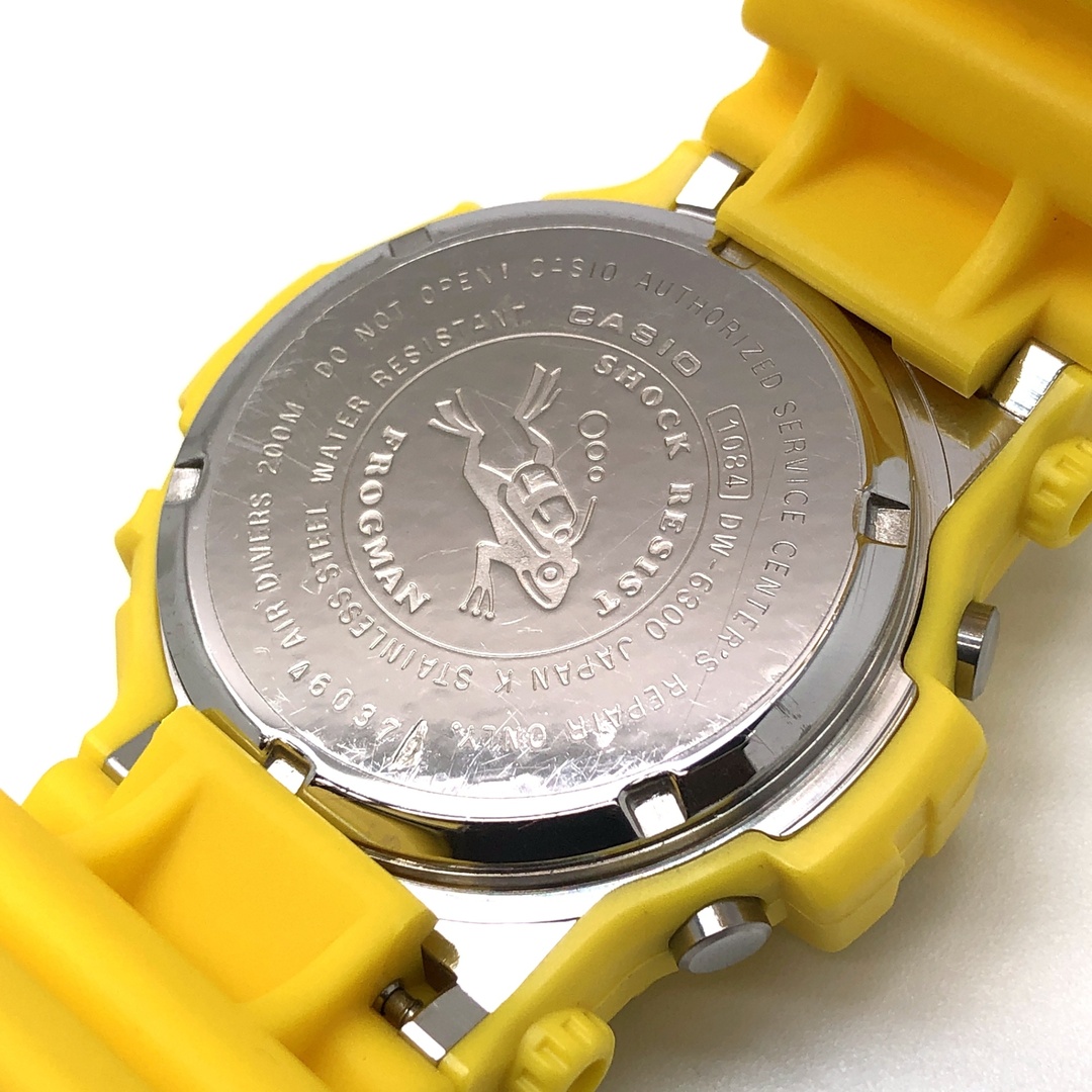 G-SHOCK - G-SHOCK ジーショック DW-6300-9 FROGMAN 初代 G-SHOCK - G-SHOCK ジーショック DW-6300-9 FROGMAN 初代