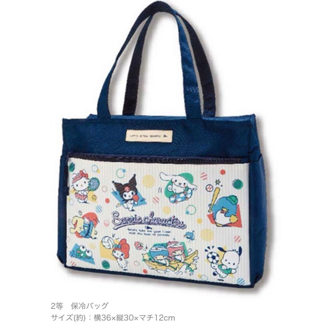 サンリオ(サンリオ)の新品◆サンリオキャラクターズ スポーツデザイン 保冷バッグ☆サンリオ 当りくじ エンタメ/ホビーのおもちゃ/ぬいぐるみ(キャラクターグッズ)の商品写真