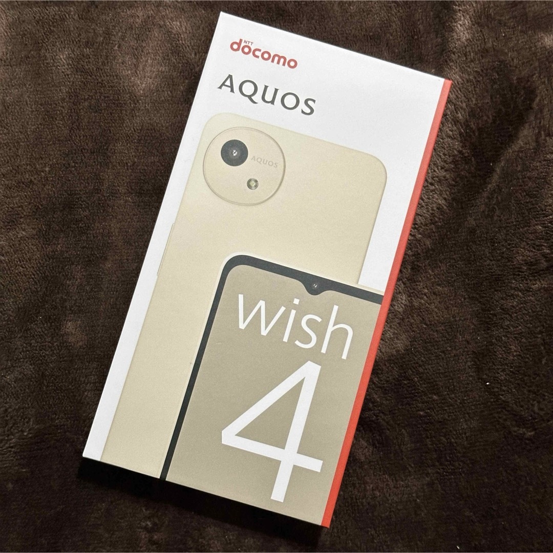 SHARP - 新品 SHARP AQUOS wish4 ドコモ SH-52E SIMフリー 白