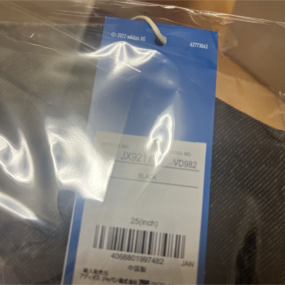 adidas - adidas DENIM ZIP PANT ジップ デニム 25 パンツ 黒の adidas - adidas DENIM ZIP PANT ジップ デニム 25 パンツ 黒の