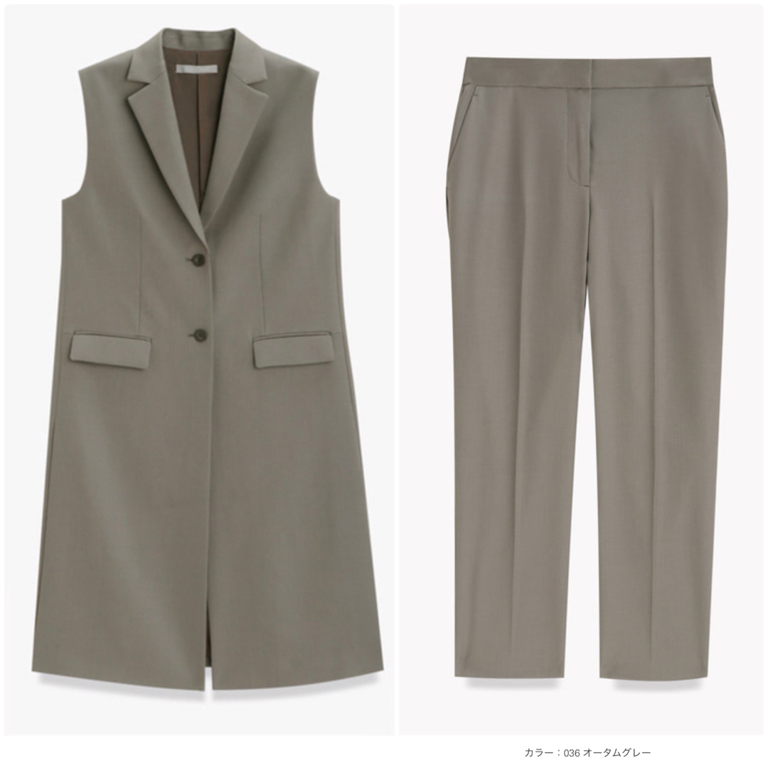 Theory luxe - theory luxe New Saxony ジレ パンツセットアップ Theory luxe - theory luxe New Saxony ジレ パンツセットアップ