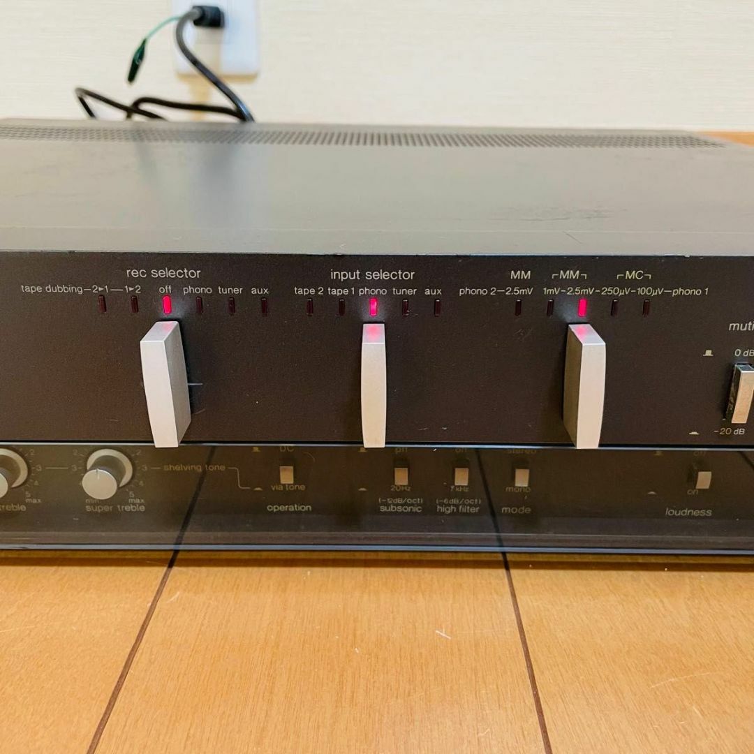 Technics - 【美品】 【動作品】 Technics DCコントロールアンプ Technics - 【美品】 【動作品】 Technics DCコントロールアンプ