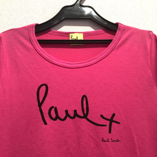 Paul Smith(ポールスミス)の【特価】ポールスミス★ピンクＴシャツ★ レディースのトップス(Tシャツ(半袖/袖なし))の商品写真