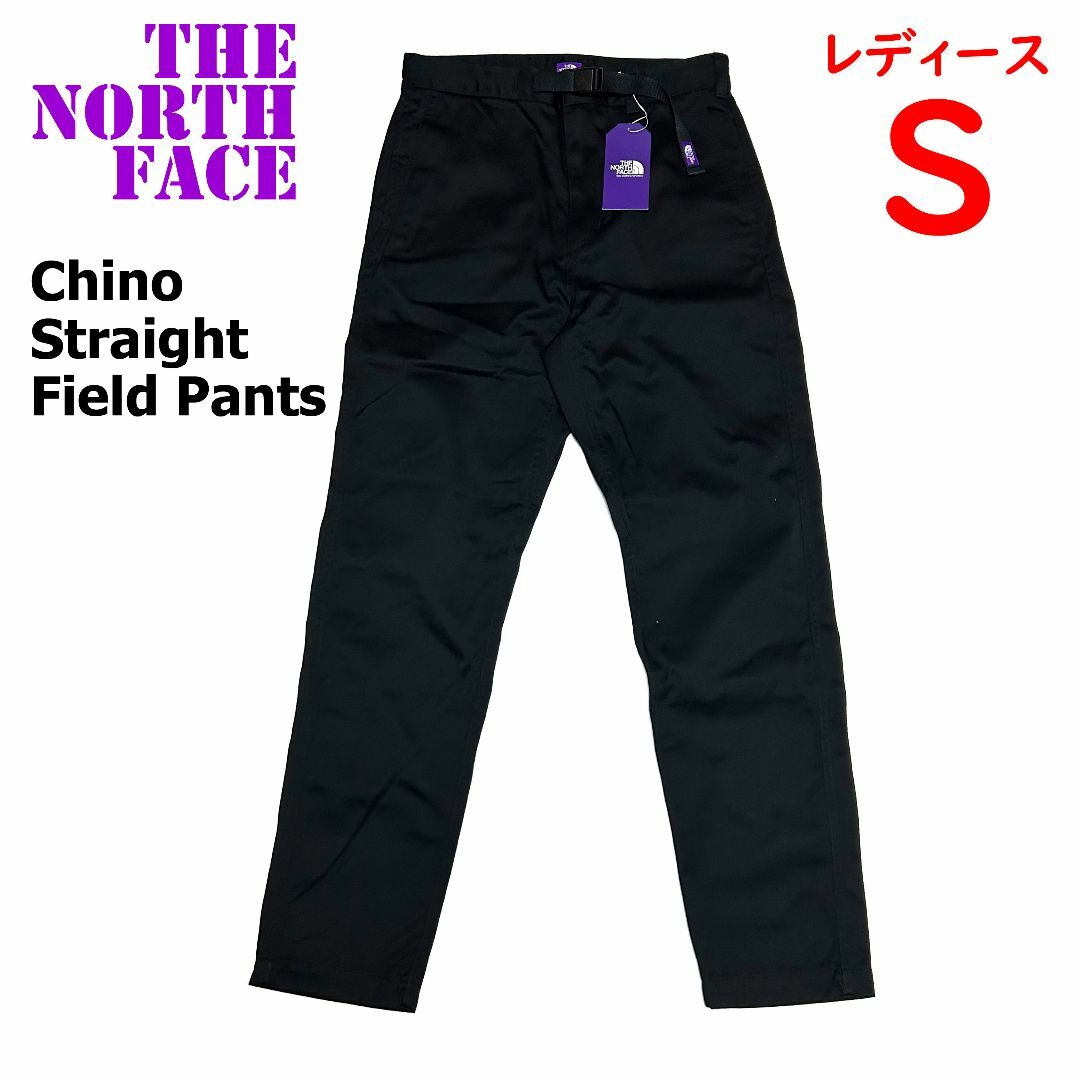 THE NORTH FACE - <新品>レディースSサイズ　ノースフェイスパープルレーベル　チノパンツ　ブラック