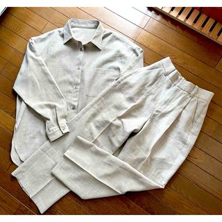 JEANASIS - JEANASIS ハイショクカット3ピースセットアップの JEANASIS - JEANASIS ハイショクカット3ピースセットアップの
