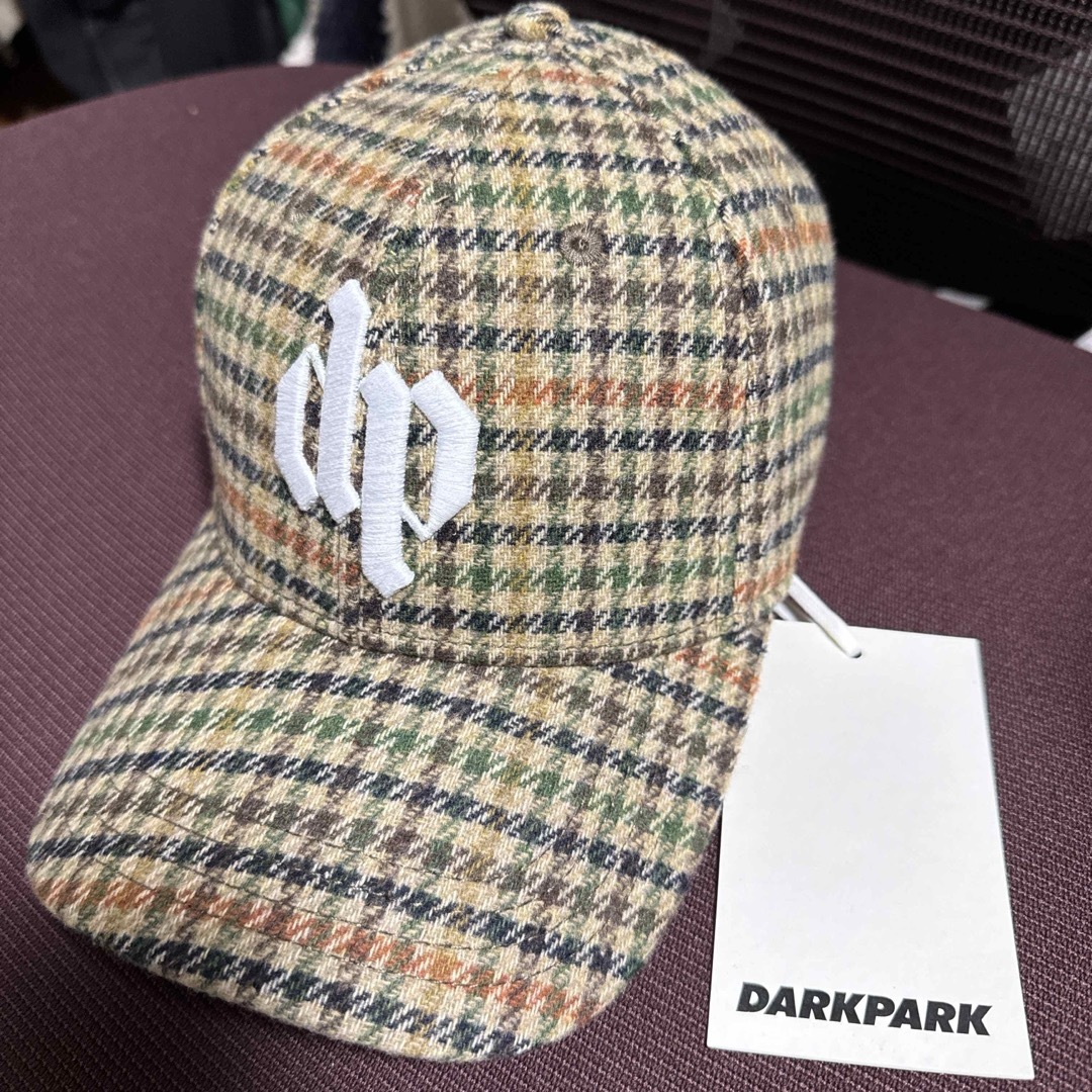 新品タグ付DARKPARK CHECK BASEBALL CAP 新品タグ付DARKPARK CHECK BASEBALL CAP