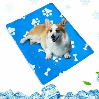 ジェルマットLサイズ ５０×６０　 ペット ひんやりマット 犬 猫 冷感(犬)