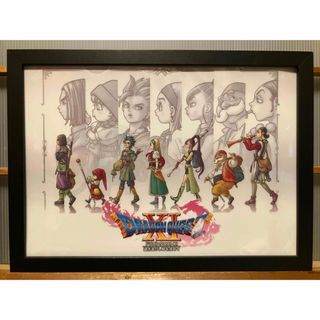 スクウェアエニックス(SQUARE ENIX)の【激レア・非売品】ドラゴンクエストⅪ    額装品アートパネル　鳥山明(家庭用ゲームソフト)