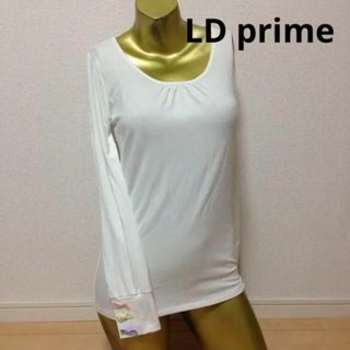 【0974】LD prime 袖リボン付き カットソー トップス 38