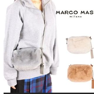 マルコマージ(MARCO MASI)の☆Marco Masi ポシェット ボディバッグ　エコファー ショルダーバッグ☆(ショルダーバッグ)