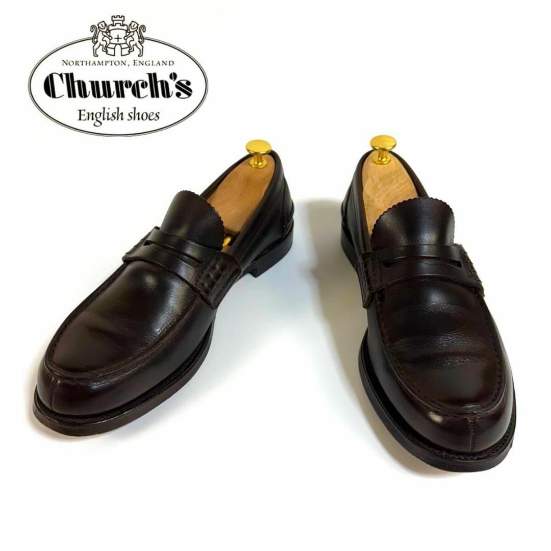 Church's - 【美品】Church's 4都市 ローファー pembrey UK 8 1 Church's - 【美品】Church's 4都市 ローファー pembrey UK 8 1