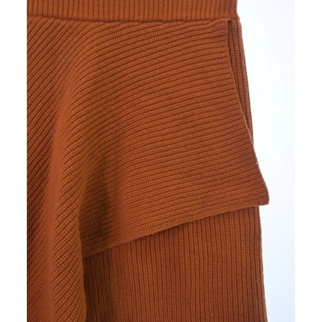 sacai - sacai サカイ ひざ丈スカート 0(XS位) オレンジ 【古着 sacai - sacai サカイ ひざ丈スカート 0(XS位) オレンジ 【古着
