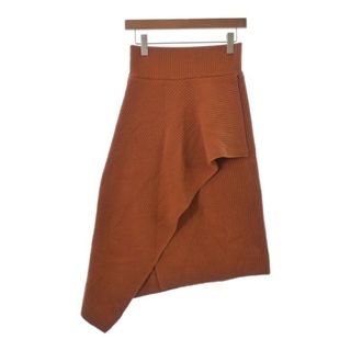 sacai - sacai サカイ ひざ丈スカート 0(XS位) オレンジ 【古着 sacai - sacai サカイ ひざ丈スカート 0(XS位) オレンジ 【古着