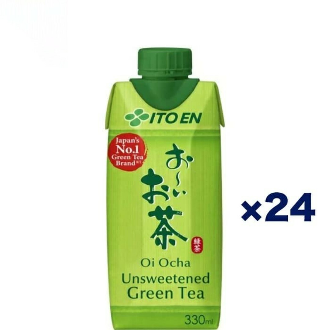 伊藤園(イトウエン)の伊藤園 おーいお茶 緑茶 330ml×24本 持ち運びに便利な紙パックタイプ 食品/飲料/酒の飲料(茶)の商品写真