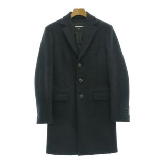 DSQUARED ディースクエアード チェスターコート 42(XS位) 紺 DSQUARED ディースクエアード チェスターコート 42(XS位) 紺