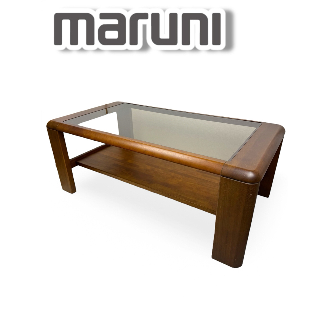 maruni - マルニ木工 ローテーブル 長方形 102cm ガラス天板 maruni - マルニ木工 ローテーブル 長方形 102cm ガラス天板