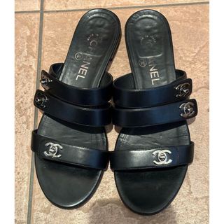 CHANEL - 【美品】CHANEL シャネル パンプス サンダル ヒール 36 CHANEL - 【美品】CHANEL シャネル パンプス サンダル ヒール 36