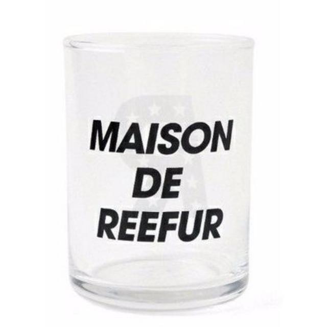 Maison de Reefur(メゾンドリーファー)の★新品★ MAISON DE REEFUR ロゴプリント グラス 梨花 キッズ インテリア/住まい/日用品のキッチン/食器(グラス/カップ)の商品写真