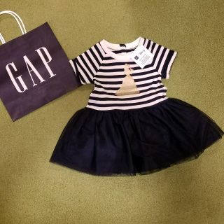 Babygap 90 ボーダーワンピース ディズニーコラボの通販 By いいね コメント大歓迎 ベビーギャップならラクマ