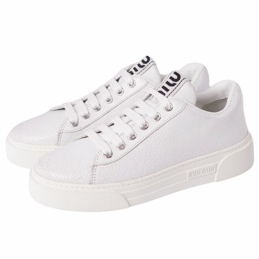MIU MIU - 未使用 ミュウミュウ miumiu スニーカー ローカット MIU MIU - 未使用 ミュウミュウ miumiu スニーカー ローカット