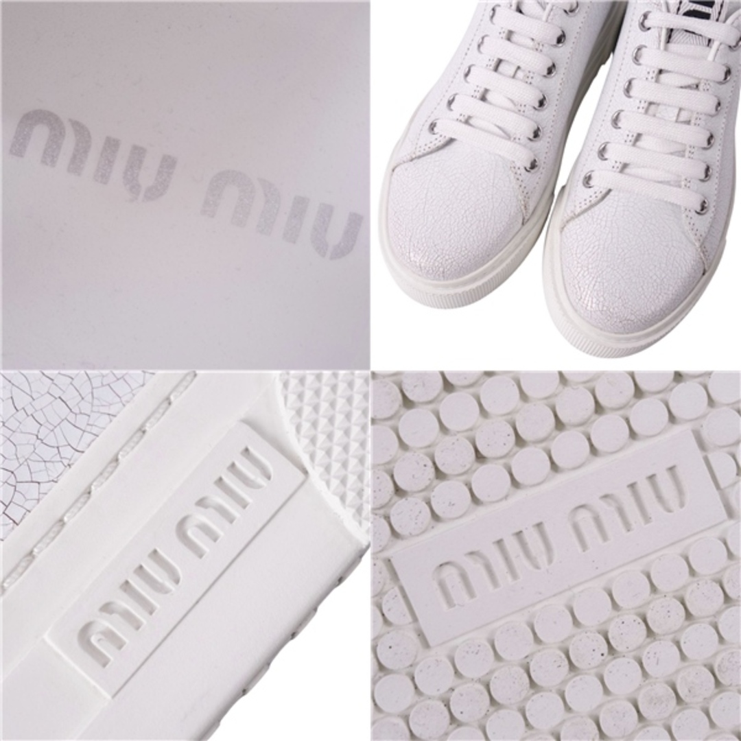 MIU MIU - 未使用 ミュウミュウ miumiu スニーカー ローカット MIU MIU - 未使用 ミュウミュウ miumiu スニーカー ローカット