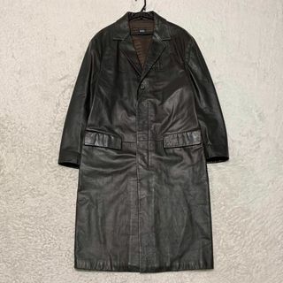 HUGO BOSS - HUGO BOSS ヒューゴボス チェスターコート 50(XL位 HUGO BOSS - HUGO BOSS ヒューゴボス チェスターコート 50(XL位