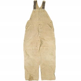 carhartt - USA製 carhartt オーバーオール R01 BRN 40x32 carhartt - USA製 carhartt オーバーオール R01 BRN 40x32