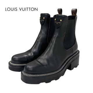 LOUIS VUITTON - 【美品】 ルイヴィトン LV ローリエート ブーツ LOUIS VUITTON - 【美品】 ルイヴィトン LV ローリエート ブーツ