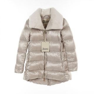 HERNO - 新品ヘルノHERNOハイカラー袖ボタン ダウンジャケット HERNO - 新品ヘルノHERNOハイカラー袖ボタン ダウンジャケット