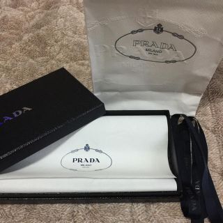 プラダ(PRADA)のプラダ 空き箱・紐・ショッパーセット(ショップ袋)