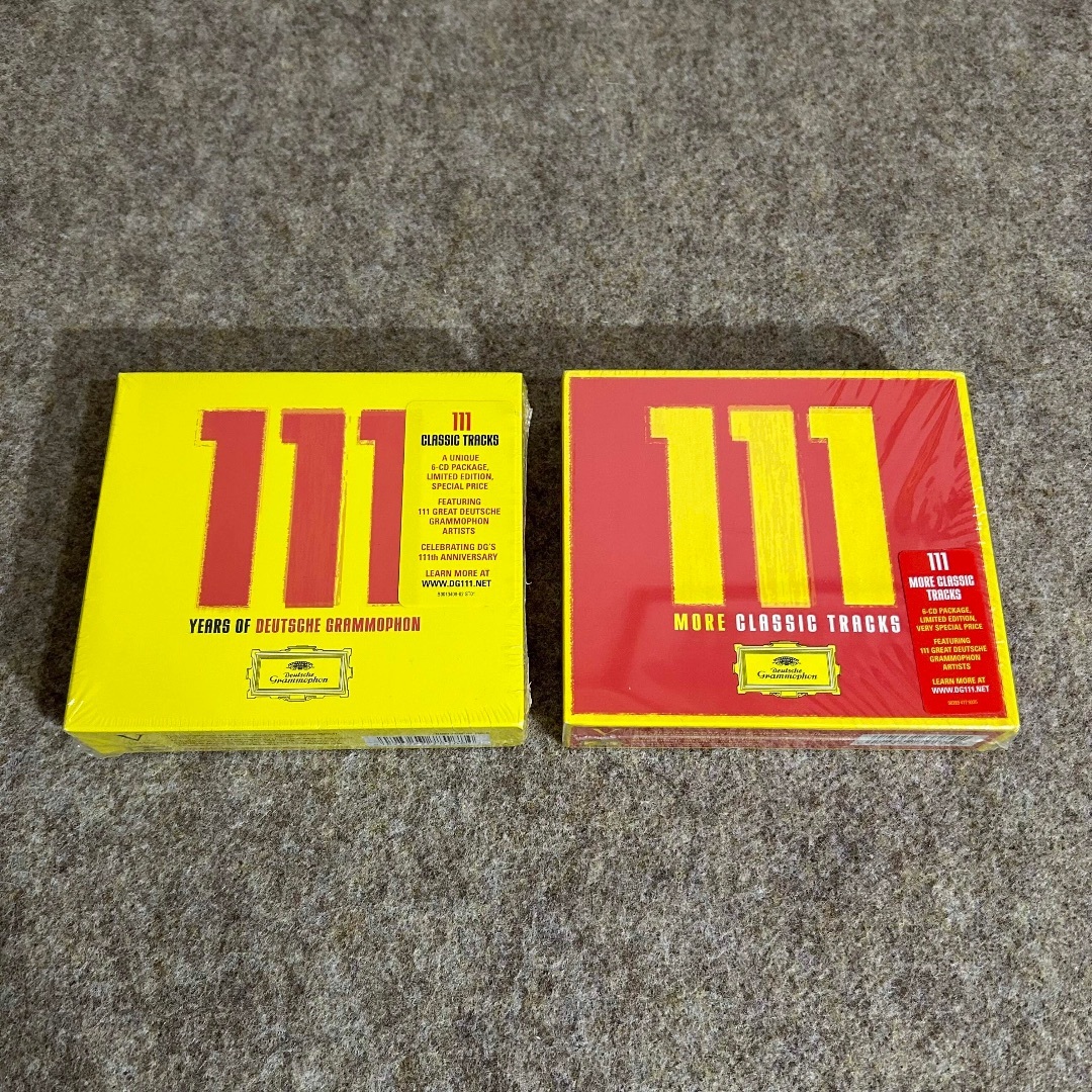 【廃盤】グラモフォン111周年記念 2ボックス 12CD Grammophon