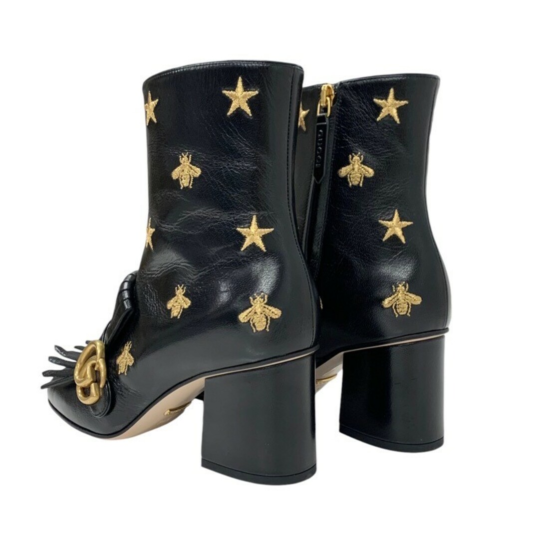 GUCCI グッチ ショートブーツ スタッズ付き ダブルモンク