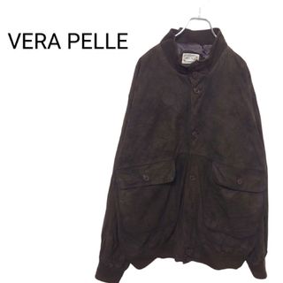 VINTAGE - 【VERA PELLE】スエードレザー ダービージャケット A VINTAGE - 【VERA PELLE】スエードレザー ダービージャケット A