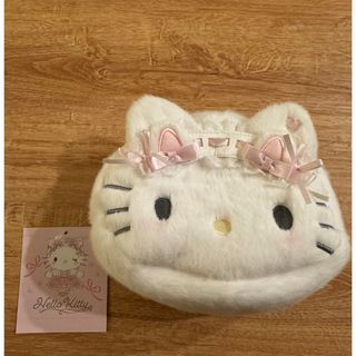 サンリオ(サンリオ)の【新品未使用】サンリオ 白猫バレリーナシリーズ　ハローキティ ポーチ(ポーチ)