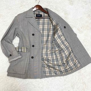 BURBERRY BLACK LABEL - バーバリー ブラックレーベル 銀ボタン BURBERRY BLACK LABEL - バーバリー ブラックレーベル 銀ボタン