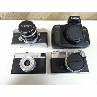 キヤノン(Canon)の奈163 / カメラ まとめ 4点 Canon YASHICA CMEHA(フィルムカメラ)